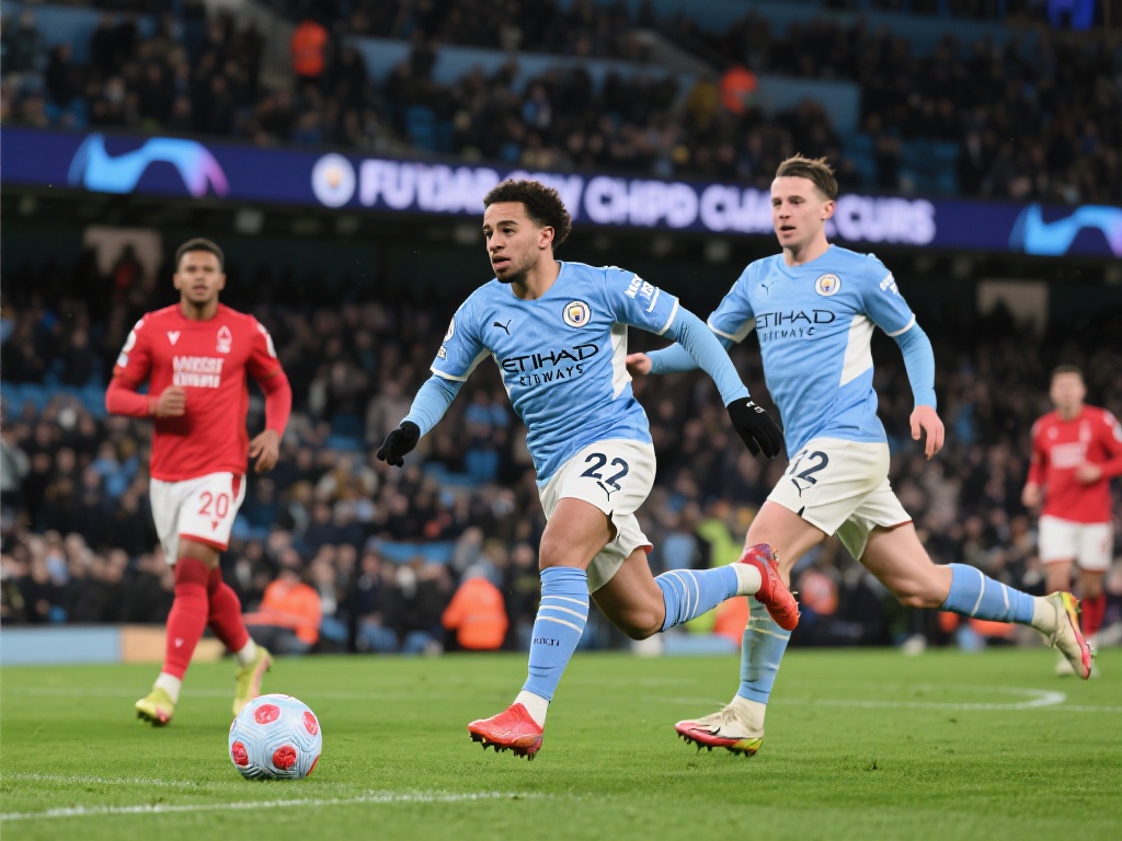 作为一场备受瞩目的足总杯半决赛，曼城2-