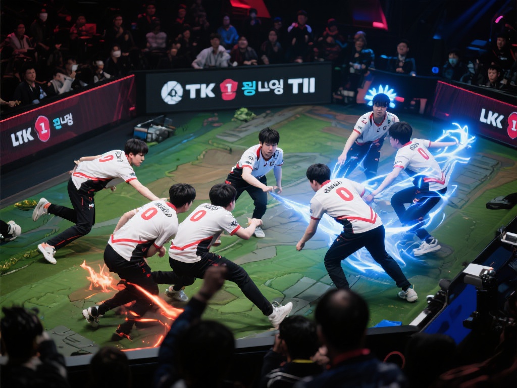 韩国LCK联赛再现精彩对局，战术博弈和选